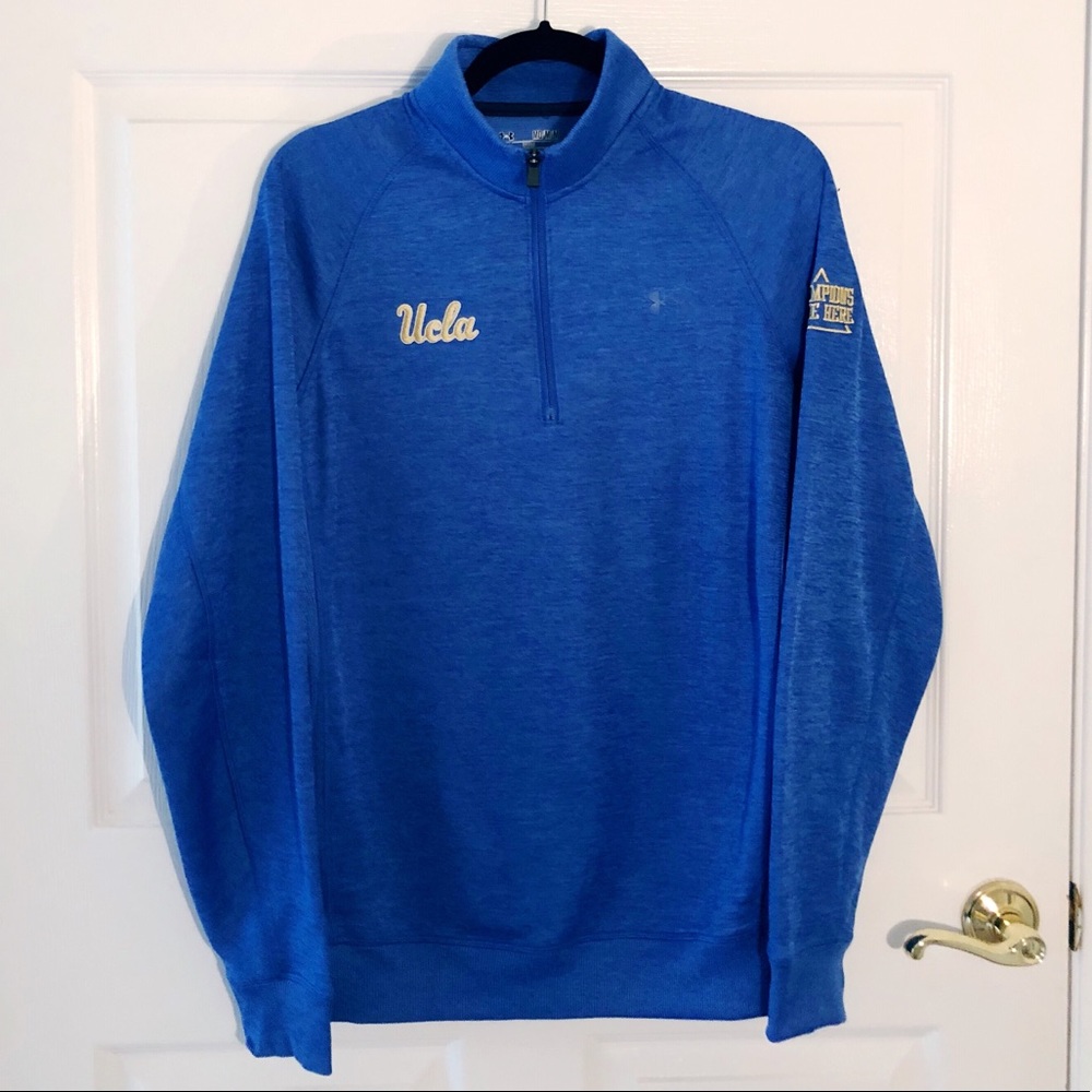 NWT UCLA Under Armour 1/4 zip athletic jacket